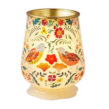 Pioneer Woman Folky Bird Ceramic Wax Warmer Aromatherapy Fragrance 7-inc... - $32.31