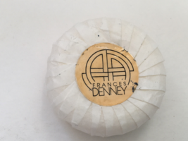 Vintage Frances Denney round bar soap - $19.75