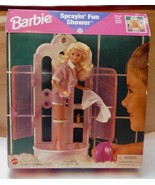 Barbie Sprayin&#39; Fun Shower Playset 1996 Rare 67425 Shower Really Works N... - $59.99