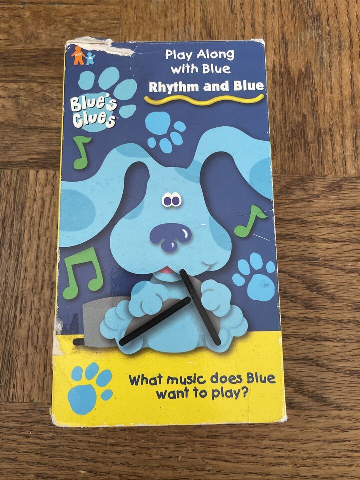 Blues Clues Rhythm And Blue VHS
