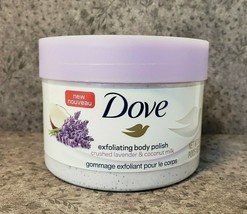 Dove Exfoliating Body Polish Crushed Lavender &amp; Coconut Milk (10.5 oz.) - £11.49 GBP
