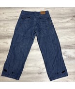 AGV Dupont Kevlar Shadow Denim Motorcycle Pants Riding Blue Jeans Mens 3... - €57,14 EUR