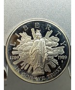 Vintage Congress Bicentennial Commemorative Dollar 1989 S Proof Silver $... - $35.06