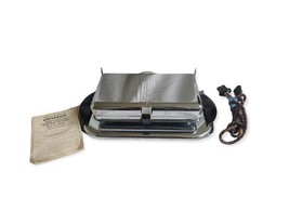 Vintage Deco Universal EA3601 Toaster,griddle Waffle Maker Bakelite Hand... - $292.05