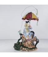 Blue Sky Clayworks Dragon Umbrella Hose T Lite Holder Figurine Heather G... - $84.14