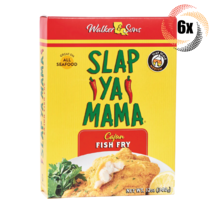 6x Boxes Walker &amp; Sons Slap Ya Mama Cajun Fish Fry Spices | 12oz - £34.66 GBP