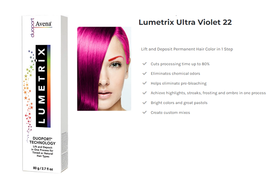 AVENA Lumetrix Duoport Permanent Hair, Ultra Violet 22 image 2