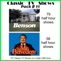 Classic Television pack #11 - 137 classic tv shows - £17.62 GBP