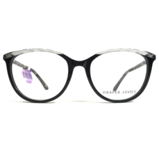 Draper James Eyeglasses Frames DJ5022 001 BLACK Brown Clear Tortoise 52-17-135 - £58.78 GBP