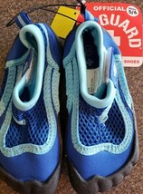 Blue Colored Toddler Boy&#39;s Size Small 5/6 Official Lifeguard Activity Mesh Shoes - £11.95 GBP