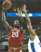 Greg Oden Ohio State Buckeyes autographed basketball 8x10 photo proof COA - £54.36 GBP