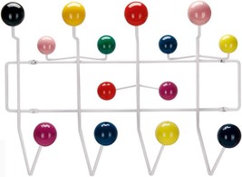 Shisedeco Classic Hang It All Coat Rack, Mid Century Modern Wall, Multicolor - £134.28 GBP