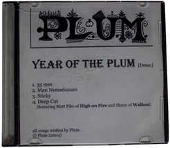 Plum Year Of The Plum Demo CD-R Ep w/ Matt Pike Of High On Fire &amp; Sleep Rare &#39;04 - £14.97 GBP
