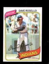 1980 Topps #122 Dave Rosello Nm Indians Dp *X93052 - £0.77 GBP
