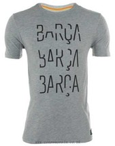 Nike Mens Football Club Barcelona Covert T Shirt Color Grey/Black Size 2XL - £38.66 GBP
