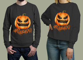 Happy halloween pumpkins Unisex Sweatshirt - £27.34 GBP