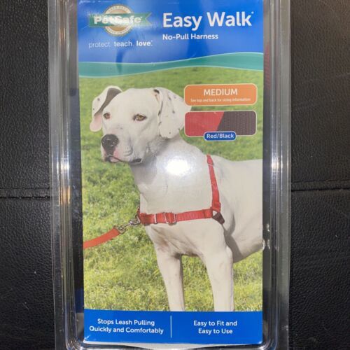 PetSafe Easy Walk Adjustable Dog Harness - Medium - Red Free Shipping - $16.99