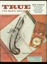 True MAGAZINE-FEB 1959-LINCOLN Death GUN-DEAN CORNWELL- Vg - £43.28 GBP