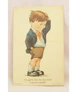Vintage Postcard: C.H. TWELVETREES Comic #141 &quot;I&#39;ve gotta kiss her but h... - £10.61 GBP