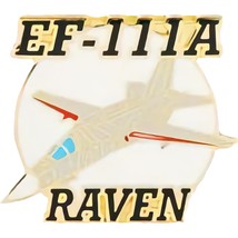 EF-111A Raven Airplane Pin 1 1/2&quot; - £7.50 GBP