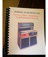 Seeburg SS160 Showcase Jukebox LARGE 4 Part Manual - $49.49