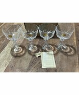 5 Princess House Crystal Esprit Champagne Tall Sherbet Glasses 5.25&quot; New... - $31.49 CAD