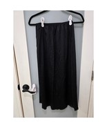 Vintage Vanity Fair Black Nylon Skirt Slip Size S 32” Waist Lace Hem Lin... - $259.57 MXN