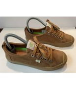 Cariuma OCA Low All Camel Suede Cloud Sneakers Shoes Womens 6 Mens 4.5 - $68.99