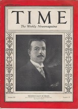 Time Magazine June 23 1930, President- Elect of Brazil - £29.68 GBP