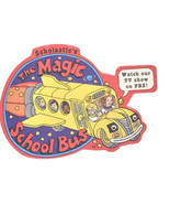 The Magic School Bus Watch Our TV Show On PBS Pin Vintage Promo - $30.00