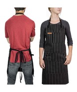 Chef Pomodoro Chef Apron for Men and Women with Pockets - Top Chef Recom... - £31.62 GBP