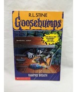 Goosebumps #49 Vampire Breath R. L. Stine 1st Edition Book - €9,25 EUR Goosebumps #49 Vampire Breath R. L. Stine 1st Edition Book - €9,25 EUR