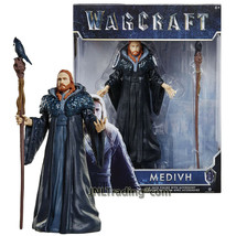 Year 2016 Warcraft Movie Series 6 Inch Tall Figure MEDIVH with Staff - £27.32 GBP
