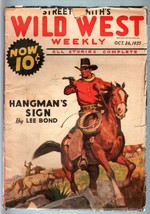 Wild West WEEKLY-10/26/1935-PULP-BORDER Eagle Vg - £49.81 GBP
