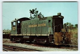 Railroad Postcard Locomotive Train 223 Birmingham Number 223 CUT TRIMMED - $4.04