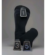 Black Hybrid Rescue Driver Headcover with Interchangable Club Markers 1,... - $17.80 CAD