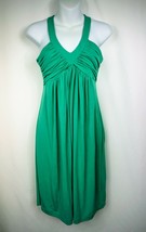 CALVIN KLEIN Mint Green Fit Ad Flare Sleeveless Summer Dress Size 2 - £10.17 GBP