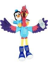 Disney Junior T.O.T.S Plush Pip And Freddy Flamingo Penguin Tots Talks 20&quot; Large - £19.83 GBP