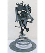 Rosemary Pozzi Franzetti Metal Art Family Earthquake Detector Taos Artis... - $167.31