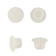 20 Plastic Furniture Legs Hole Drill Cover Tube Insert Off White, 8mm Dia - £2.08 GBP