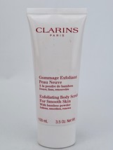 Clarins Exfoliating Body Scrub For Smooth Skin 3.5 oz Bamboo Powder - £14.97 GBP