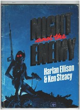 Night and the Enemy 1987 1st printing by Harlan Ellison &amp; Ken Steacy, paperback - £14.06 GBP