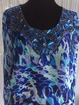 Cache Elaborate Embellished Peasant Boho Top + Belt XS/S Sheer Illusion $138 NWT - £43.98 GBP