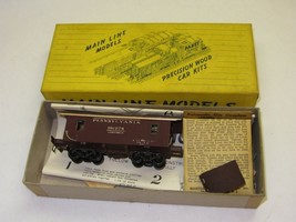 Vintage Main Line Models Kit Caboose Wood Metal HO scale Partially Assembled - £23.73 GBP
