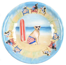 Dog 27415 Large Serving Bowl Hot Dogs Heavy Weight Melamine 13.75 x 2.75&quot; - £27.26 GBP