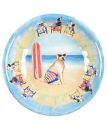 Dog 27415 Large Serving Bowl Hot Dogs Heavy Weight Melamine 13.75 x 2.75&quot; - £27.66 GBP