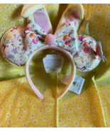 2023 Disney Parks Minnie Mouse Easter Reigning Rabbits Bunny Ear Headband - £26.44 GBP