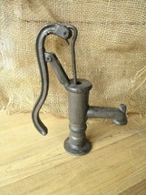 Rustic Cast Iron Pump Cistern Water Decor Only 8.5&quot; Tall Garden Farm Bathroom - £27.40 GBP
