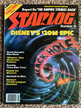 STARLOG Magazine #31 February 1980 The Black Hole Star Wars Empire Strikes Back - £3.88 GBP