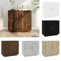 Modern Wooden Home 2 Door Sideboard Storage Cabinet Unit With 2 Compartments - £69.29 GBP+
